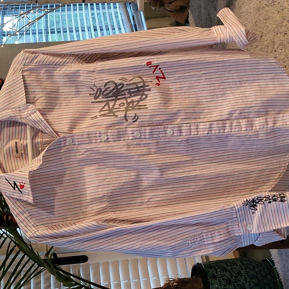 Button down shirt.